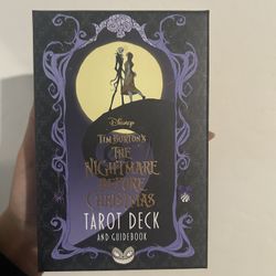 The Nightmare Before Christmas tarot cards