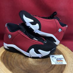  Jordan Mens Air 14 Retro 487471 006 Gym Red - Size 7.5