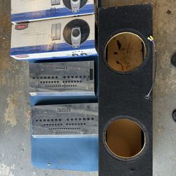 Car Speakers Boston Acoustics/ Xtant Amps 1000 And 603 