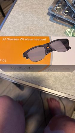 AI Glasses Wireless Headset F-01
