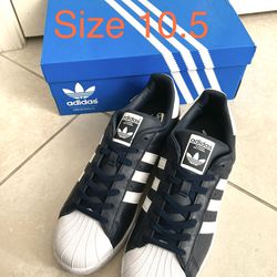 Brand New In Box men’s Adidas shoes superstar size 10.5