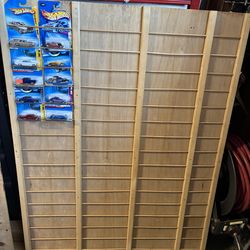 Hotwheels / Matchbox die cast wall displays