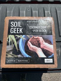 10 Lbs. Organic Coconut Coir  Blocks