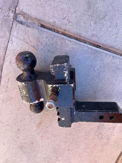 heavy duty dual ball trailer hitch