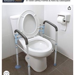 Toilet Safety Rails - Brand New In Box! 