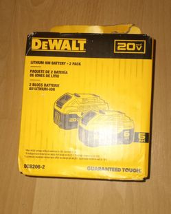 DeWalt batteries