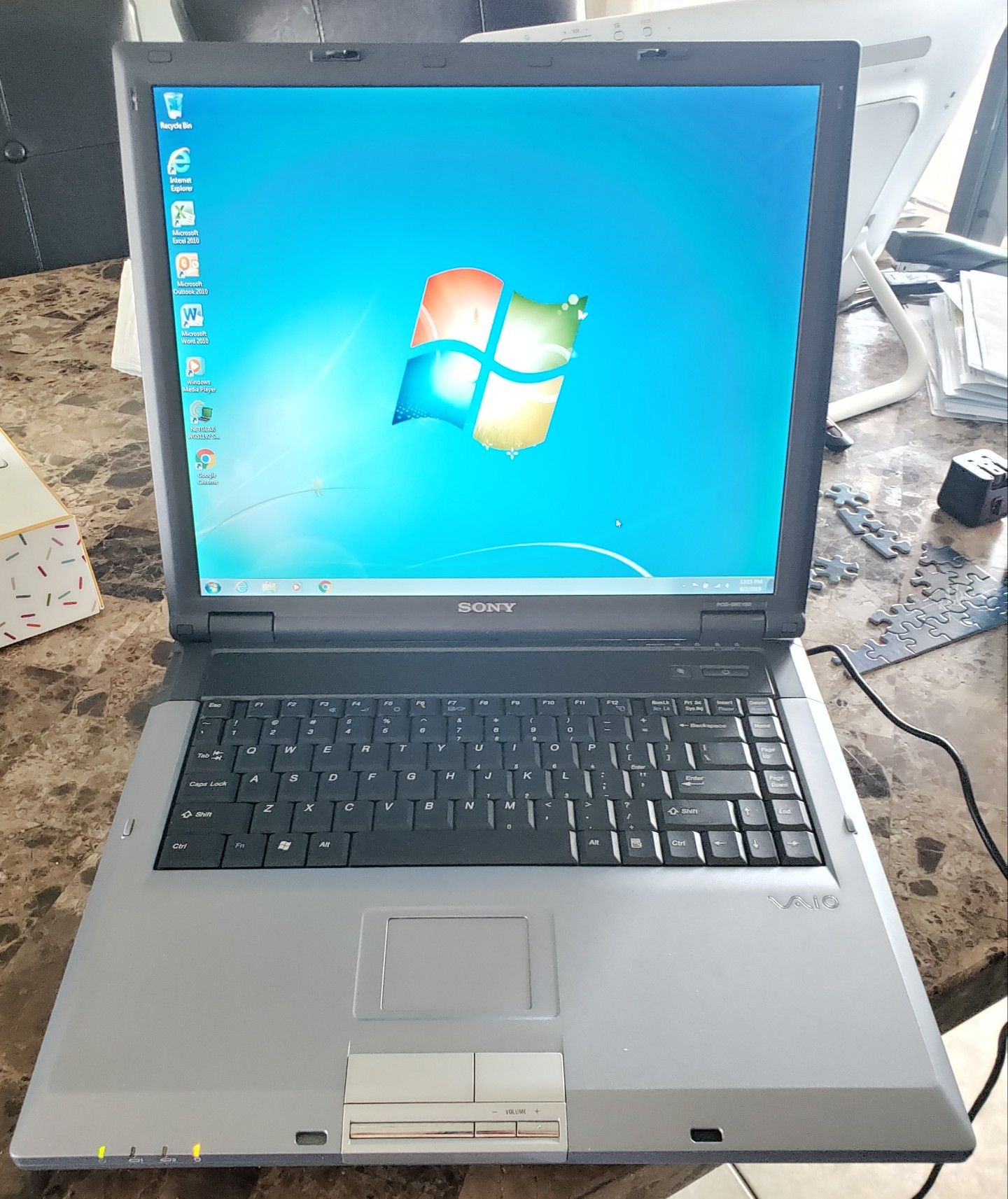 Sony Vaio laptop computer