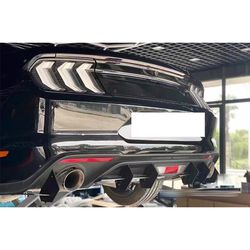 2018-2023 Mustang Rear Diffuser PG Style Gloss Black Brand New AR-Mustang-011