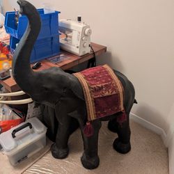 Elephant Statue 49" Tall 42" Long