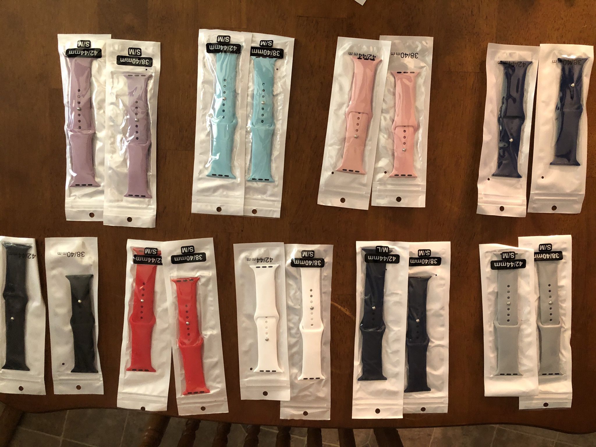 APPLE WATCH BANDS - IN ALL SIZES .!! 
