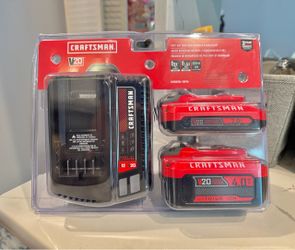 Craftsman V20 Battery and Charger Starter Kit