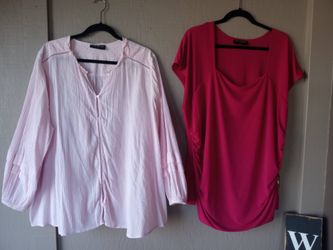 LANE BRYANT PLUS SIZE 24 TOPS $5 EACH