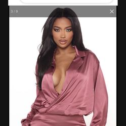 Fashion nova/fall dress/satin dress/Thanksgiving