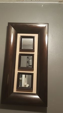 decoracion con 3 espejitos