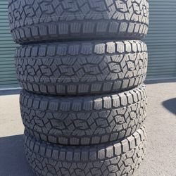(4) 265/70R18 Toyo All Terrain AT3