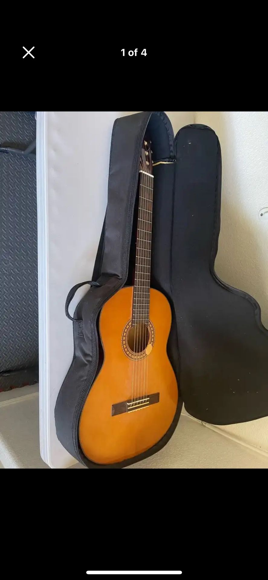 Acoustic Guitar With Case