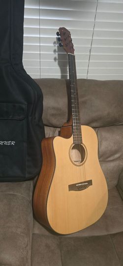LEFT HANDED ACOUSTIC GUITAR $79