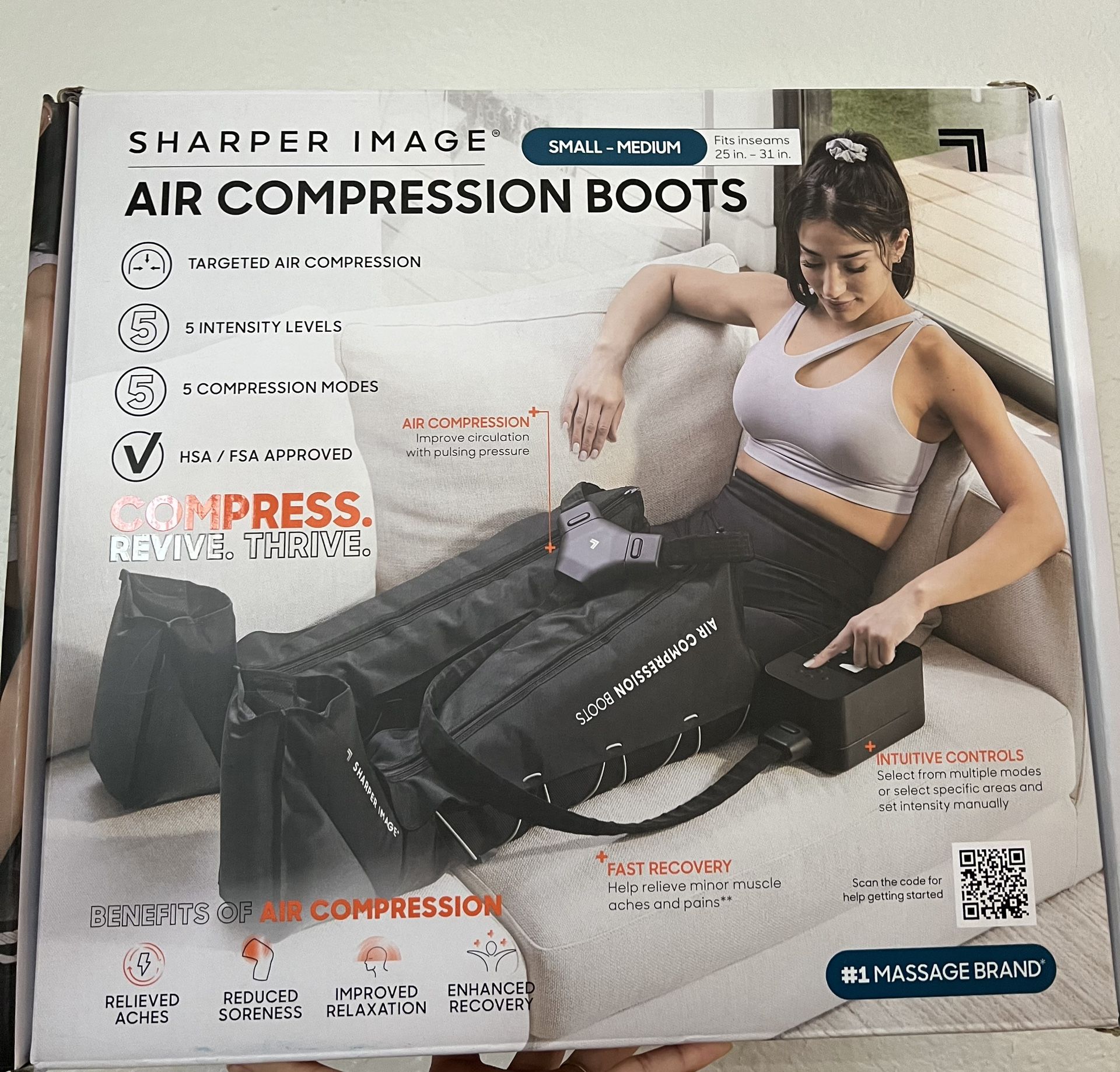Air Compression Boots 