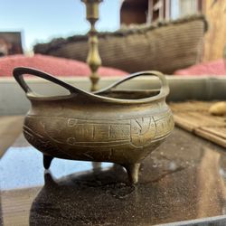 Antique Chinese Bronze Tripod Censer