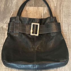Like New Alfani Pebbled Leather Purse 