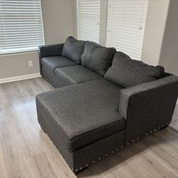 L shaped couch