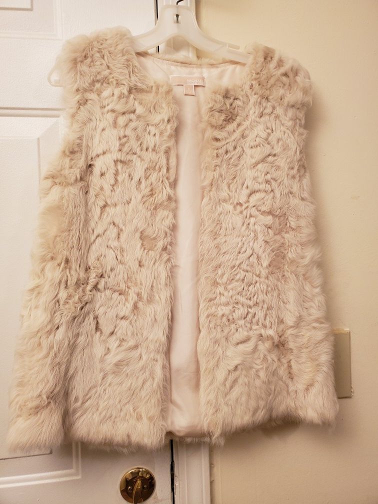 Michael Kors Lamb's Fur Vest