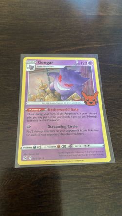 Gengar Trick or Trade BOOster #066/196 Rare Pokemon Card Halloween