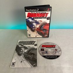 Burnout Dominator (Sony PlayStation 2, 2007) PS2 Complete CIB Tested & Works