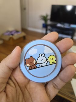 Cute magnetic phone grip