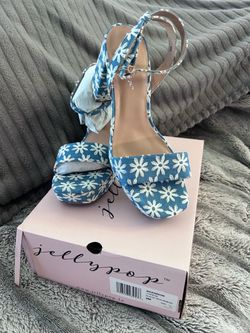 Jellypop Shannon Platform Heels Size 9M
