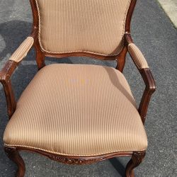 Louis XV Style Bergere Chair Set of 2