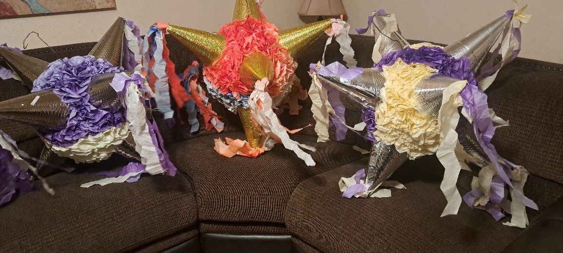 3 Large Pinatas $20 Each