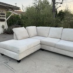 LivingSpaces Sectional Couch DELIVERY AVAILABLE 