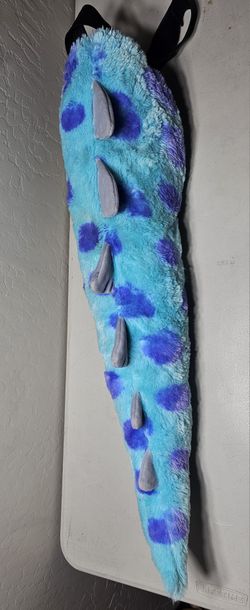Disney Parks Monsters Inc Sulley Wearable Plush Tail 30” Cosplay Costume