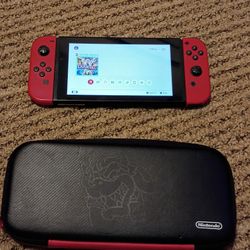 Nintendo Switch Console W Case