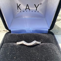 14k New White Gold Wedding Band