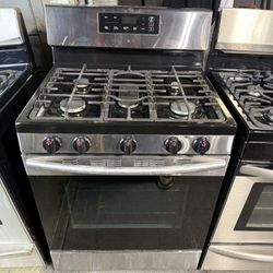 Samsung Stainless steel 5 burner range stove 