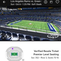 Rams  Season Tickets (2) For Sale