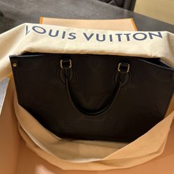 Louis Vuitton On The Go Tote & Matching Zippy Wallet