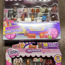 Real little Shopkins Packs Brand New, Still Factory Sealed 3 for $50