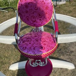 Our Generation Sitting Pretty Adjustable Salon Chair 