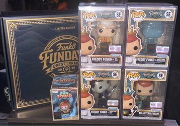 2026 Funko Fundays Box 4 Pop Lot + Fun Squad Blind Box Batman Matrix Back to the Future