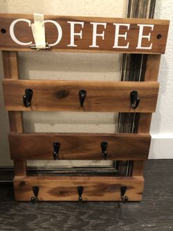 Wall Coffee Mug Organizer