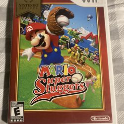 Nintendo Wii Mario Super Sluggers Game