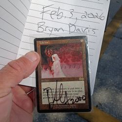 MtG Autographed Lifeline Reserved List