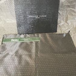 Box+ Bag Philipp Plein, Saint Laurent , Saint Laurent Paris , Versace $25 Each