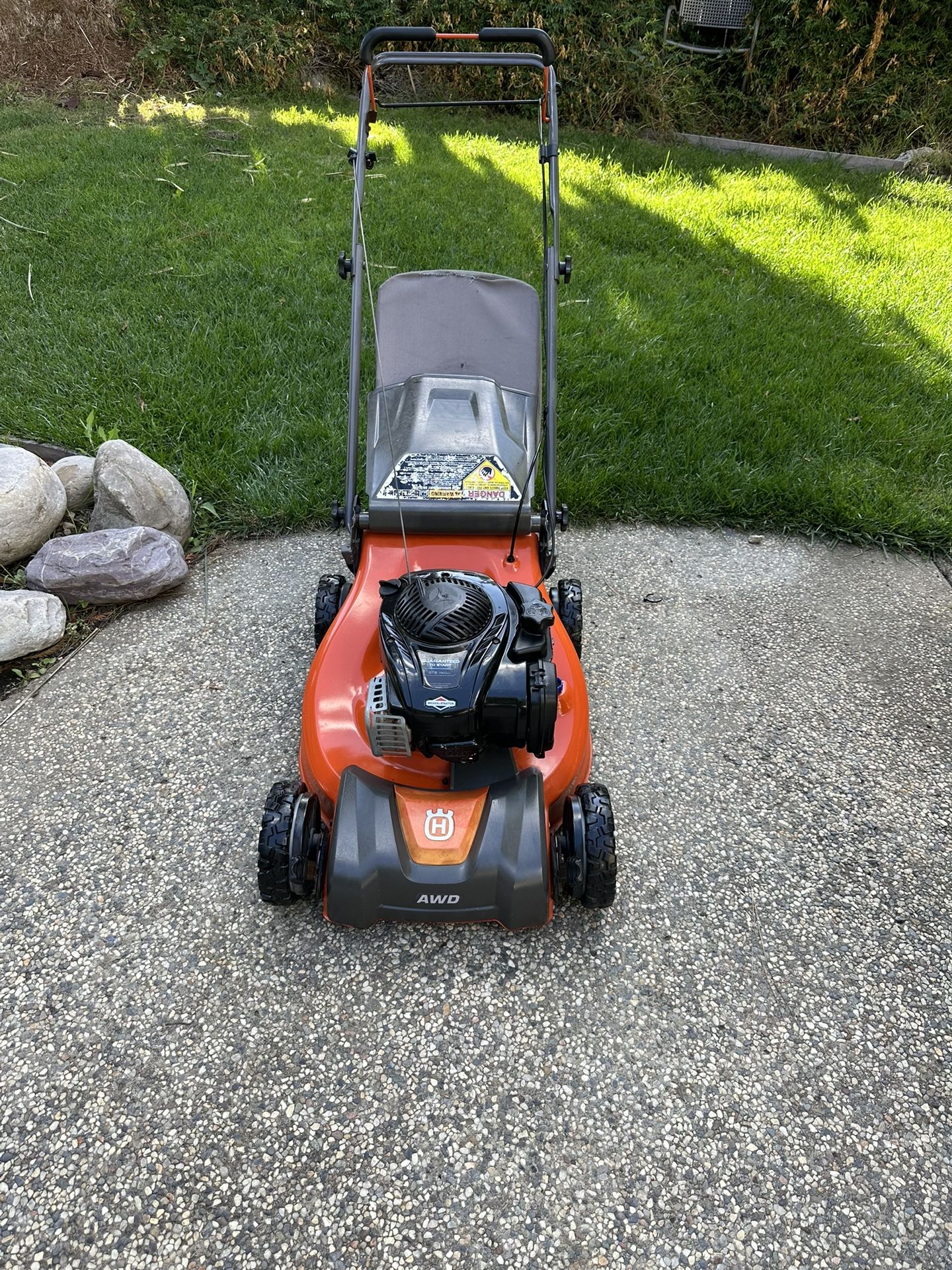 Husqvarna AWD Self Propelled Lawn Mower Lawnmower 