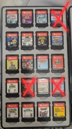 NINTENDO SWITCH GAMES (PLEASE READ)