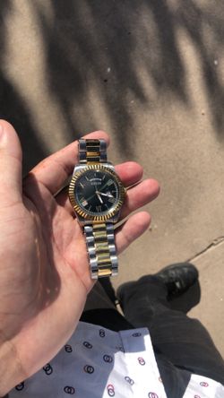 Guess 2-Tone Day/Date 