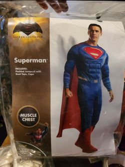Batman v Superman Adult Muscle Chest Costume